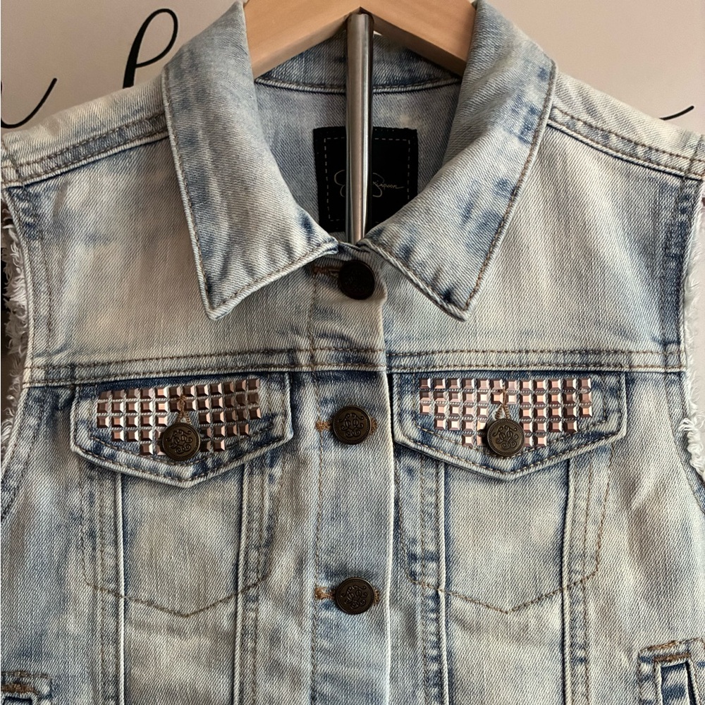 Jessica Simpson Sky Blue Denim Jacket
